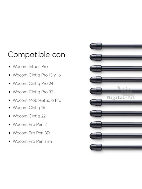 Wacom Pen Nibs Standard (paquete de 10)<br>Stock: 5